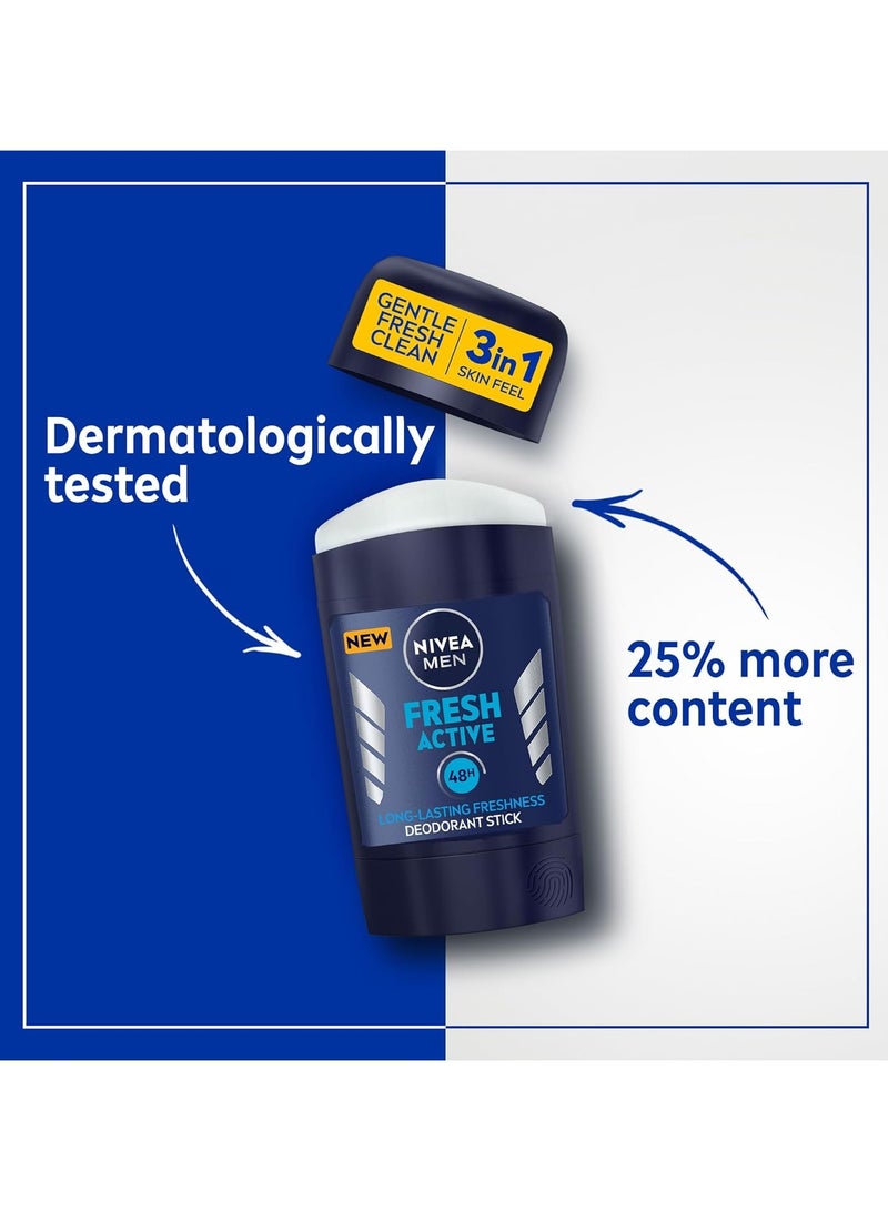 نيفيا مزيل العرق ستيك برائحة منعشة ونشطة 50 مل - Image 5