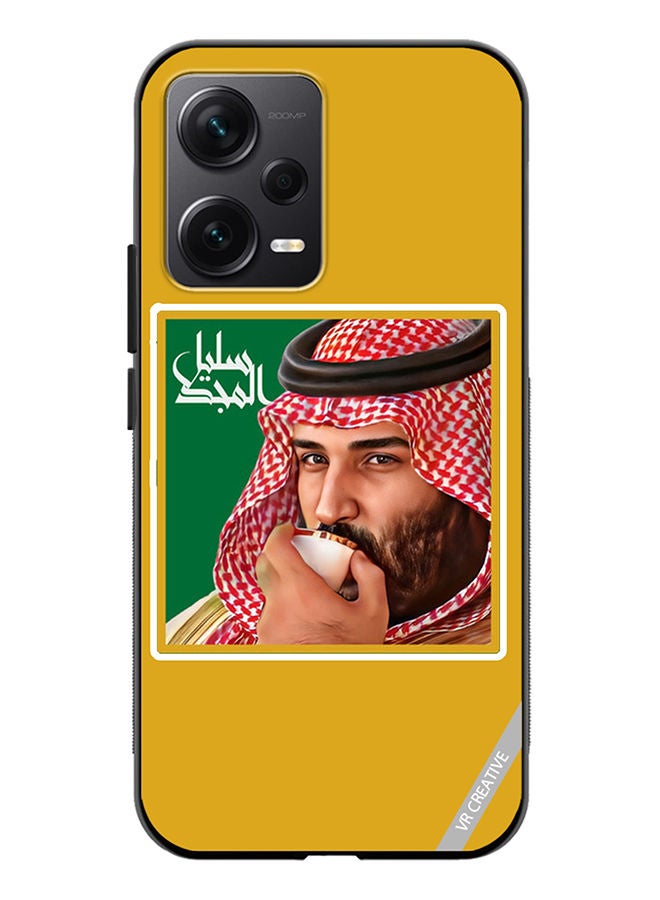 VR CREATIVE Protective Case Cover For Xiaomi Redmi Note 12 Discovery Mohammed Bin Salman Al Saud Design Multicolour - Image 1