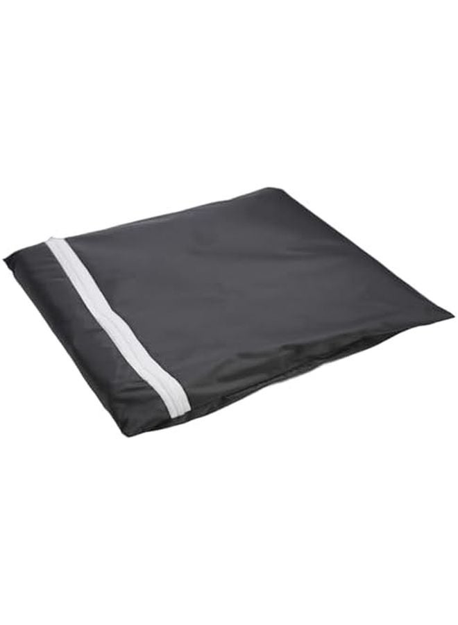 Waterproof Telescope Dust Cover Silver Coated Oxford Cloth 100x75cm Black - Image 5