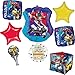 Anagram Birthday Party Supplies Cubez and Air Filled Wand Transformers Balloon Bouquet Decorations - Image 2