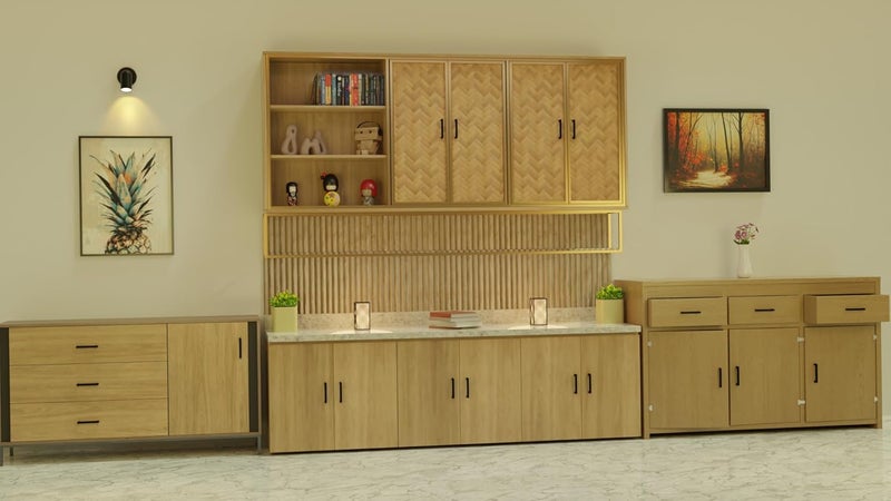 Atlantic Cabinet Pull Handle Black Coated Total Length 8 inch HoletoHole 192 mm Pack of 6 - Image 4