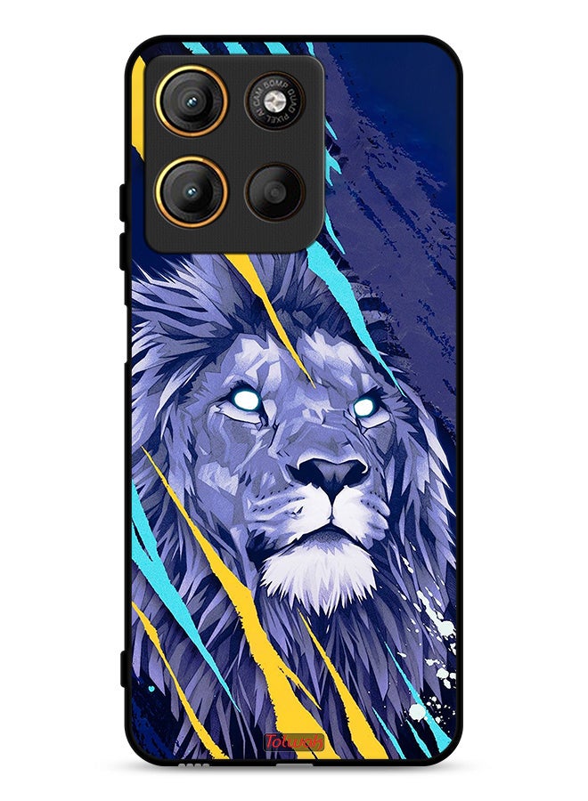 Tolwak Motorola Moto G15 Protective Case Cover Lion King