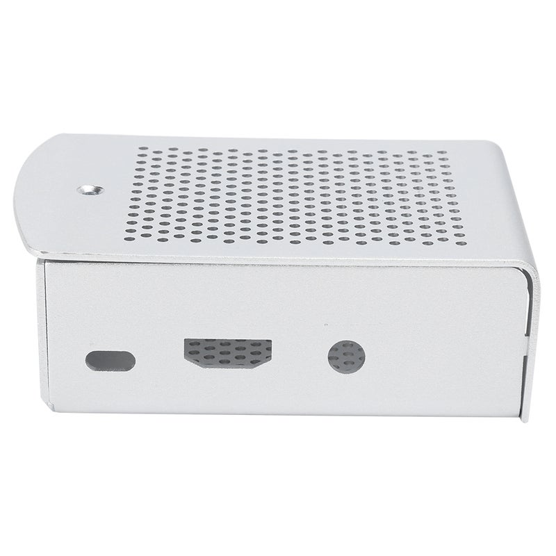 Aluminum Alloy Case for Raspberry Pi 3 b 2B Motherboard Cooling Protective Box Silver - Image 5