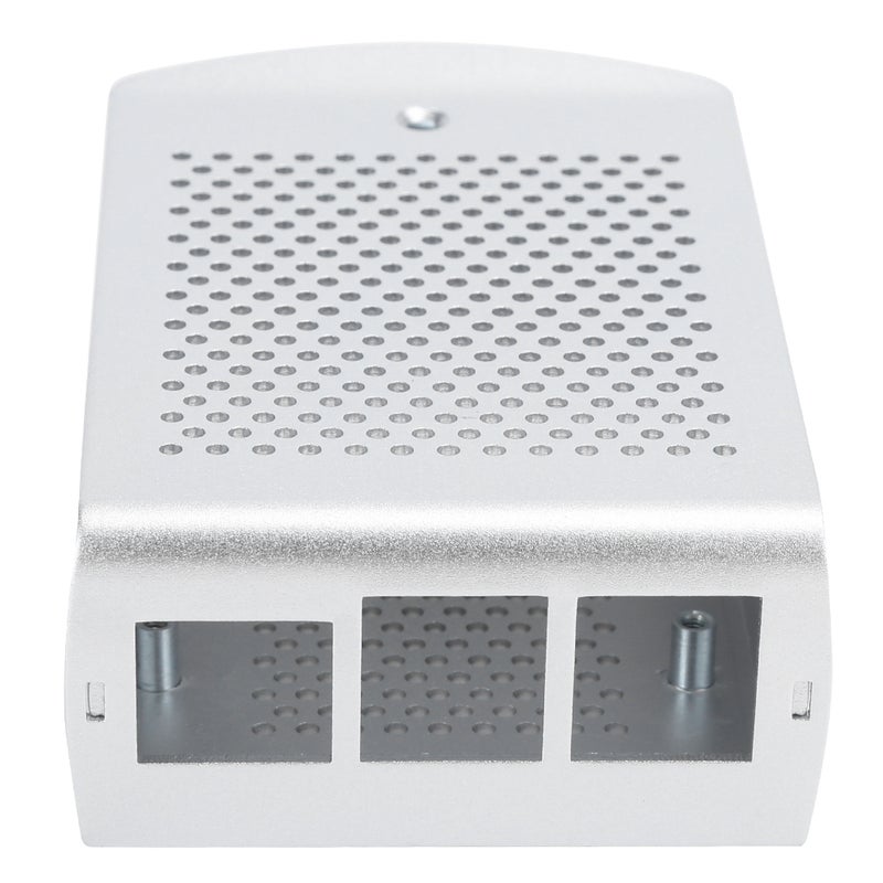 Aluminum Alloy Case for Raspberry Pi 3 b 2B Motherboard Cooling Protective Box Silver - Image 3