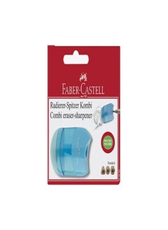 Single Hole Sharpener Eraser With Barrel Blister Pack