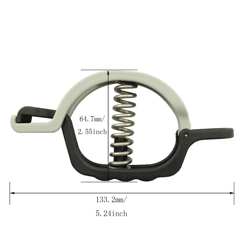 YTgilo Duckbill Fish Gripper Scale Control - Stainless Steel Spring Fish Gripper for Fishing Tackle - Image 5