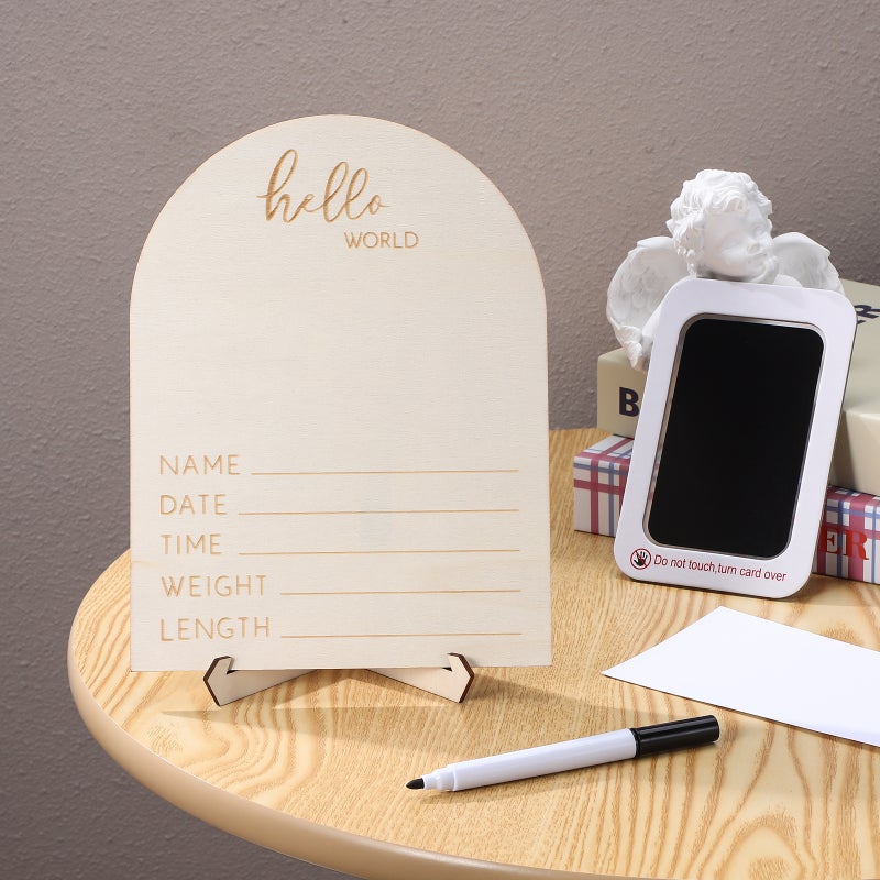 2pcs Picture Frame Sonogram Frame Baby Picture Frame Baby Shower Decoration Baby Nursery Decor - Image 5
