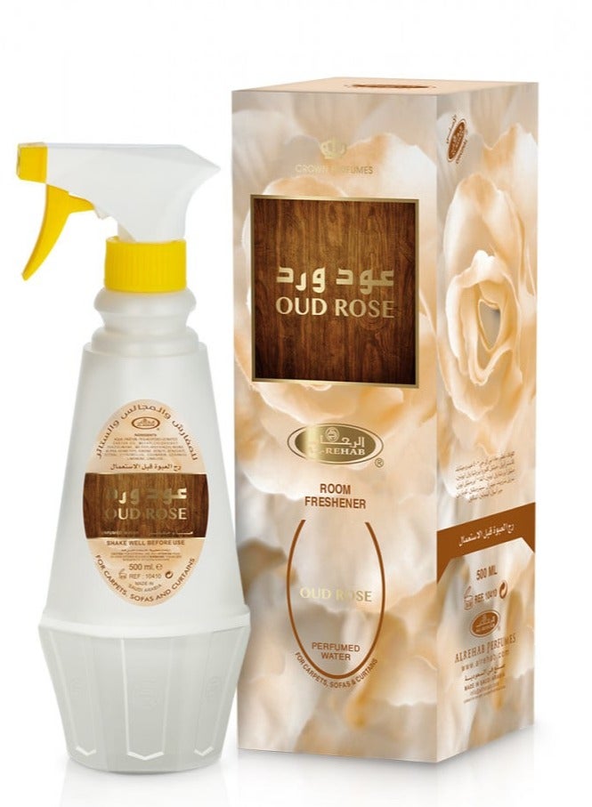 Alrehab Oud Rose Room Freshener White 500ml