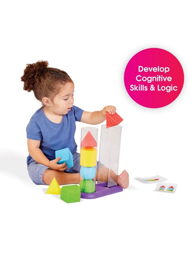 Edushape Geostacker Sensory Stack & Sorter - Image 3