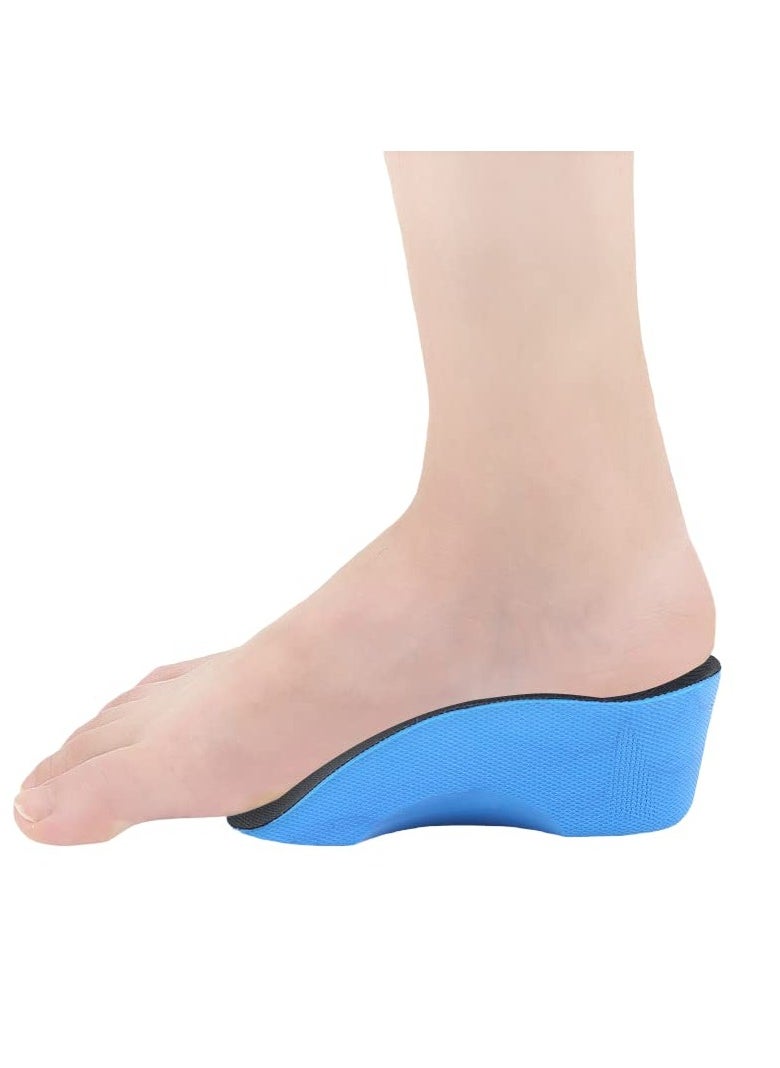 Excefore - Plantar Fasciitis Arch Support Insoles for Men and Women, 3/4 Length Hard Orthotics Shoe Inserts with Deep Heel Cup for Flat Feet，Relieve Foot, Arch and Heel Spur Pain (3 CM) - Image 1