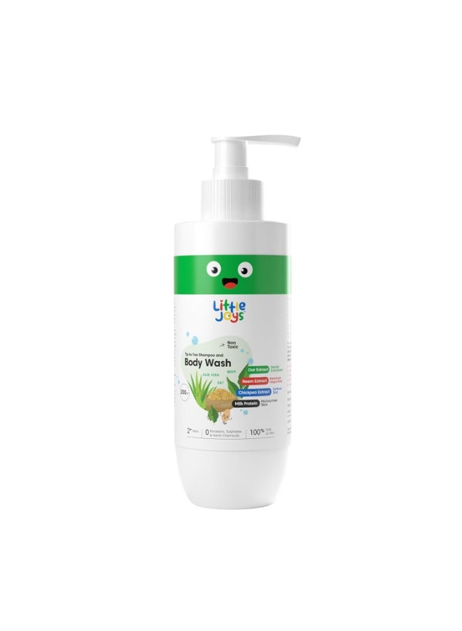 Little Joys Organic 2-in-1 Nourishing Shampoo & Body Wash for Kids 200ml - Image 3