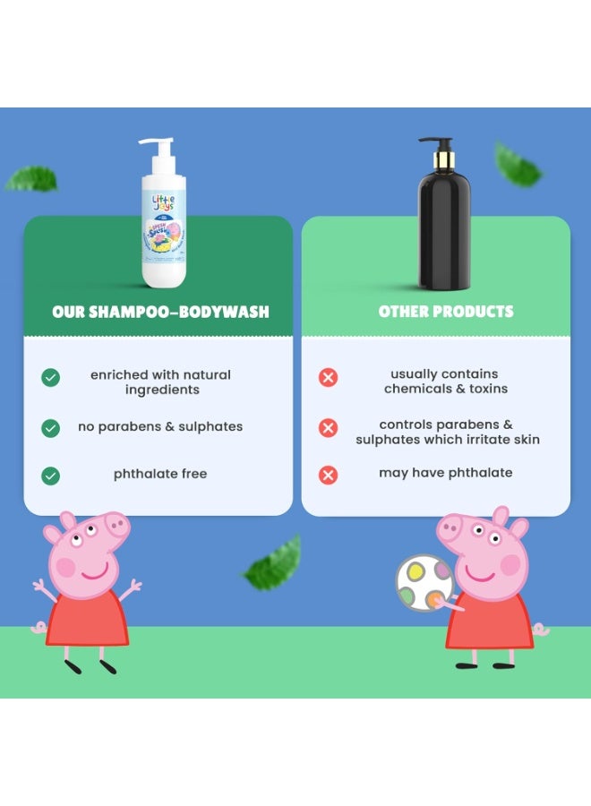 Little Joys Organic 2-in-1 Nourishing Shampoo & Body Wash for Kids 200ml - Image 4