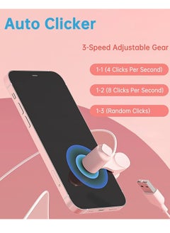 spa luxetique Auto Screen Clicker | Fast Click Cell Phone Screen Tapper | Adjustable Automatic Simulated Finger Clicking Device for Game/Shopping/Live Broadcasts/Reward Tasks  - Image 2
