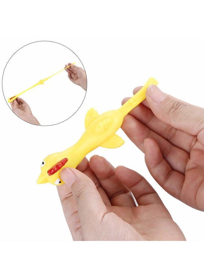 CCINEE 24 PCS Slingshot Chicken Rubber Flickin Chicken Game for Kids Party Favor Gifts - Image 3