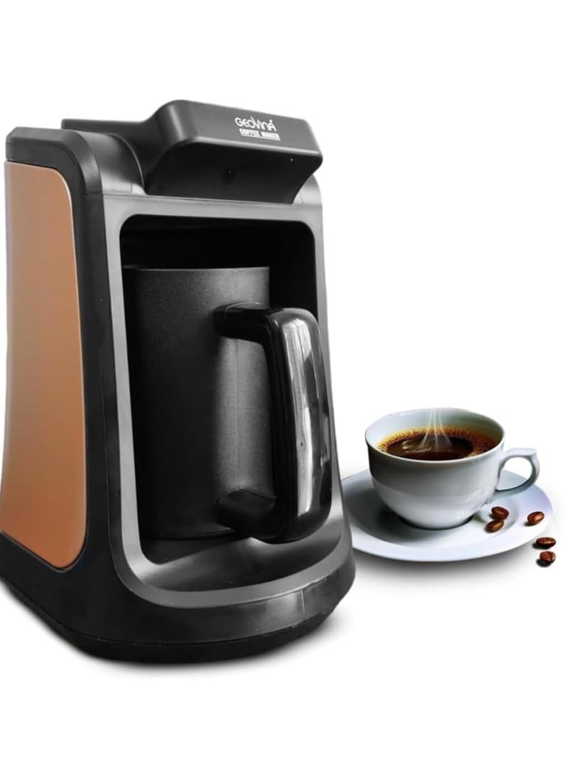 Generic Geovina Turkish coffee maker, Coffee Machine, electric turkish coffee maker, Premium Turkish Coffee Maker, 500W, Anti-Overflow Sensor, 1-4 Cups, Safety System, ST.16.1.1  - Image 1