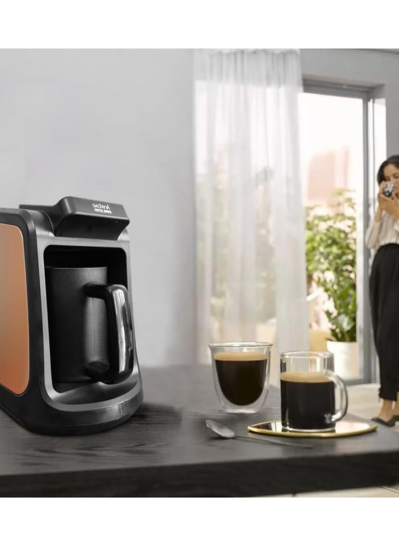 Generic Geovina Turkish coffee maker, Coffee Machine, electric turkish coffee maker, Premium Turkish Coffee Maker, 500W, Anti-Overflow Sensor, 1-4 Cups, Safety System, ST.16.1.1  - Image 3