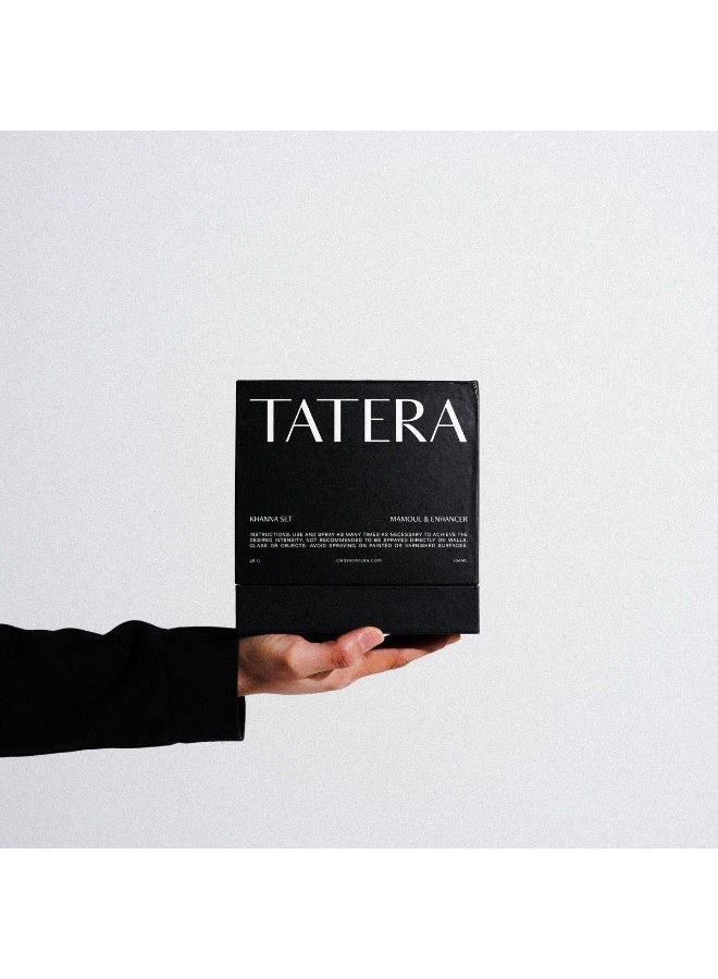 TATERA Khanna Set - Discover the new Khanna Set, featuring a delightful combination of traditional mamoul 48 G and an enhanced fragrance booster 100 ML - Image 2