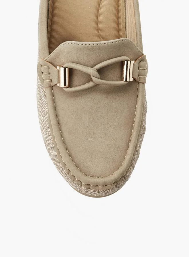 Le Confort BEIGE Mule Loafer for Women | Best Price UAE