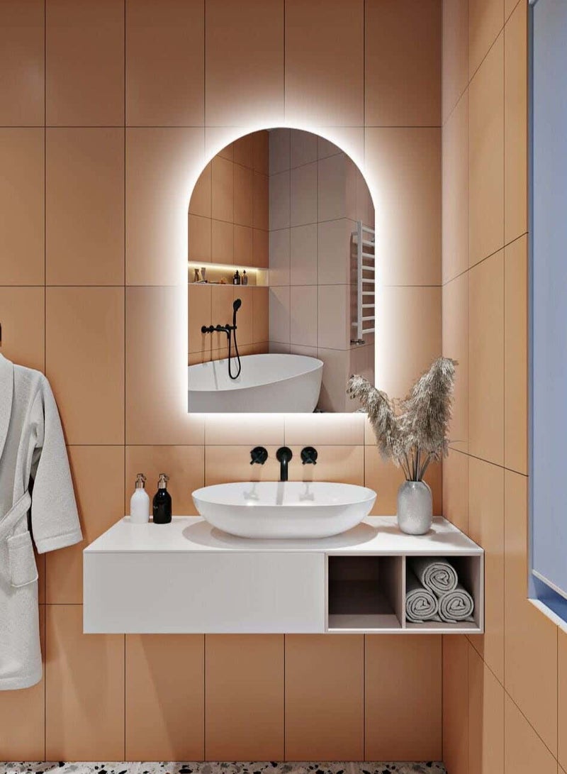 Mirror Art Classic Grish Illuminated Bathroom Mirrors 60*50 cm - 4 mm - Image 1