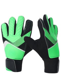 Generic Goalkeeper Gloves Soccer Gloves Finger Support Youth Soccer Gloves Kids Youth Soccer Goalkeeper Gloves - Suitable for Soccer, Goalkeeper, Goalkeeper Training Gloves Equipment  - Image 1