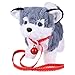WorWoder Plush Alaska Toy Puppy Electronic Interactive Pet Dog Walking Barking Tail Wagging Stretching Companion Animal for Kids Alaska Dog - Image 3