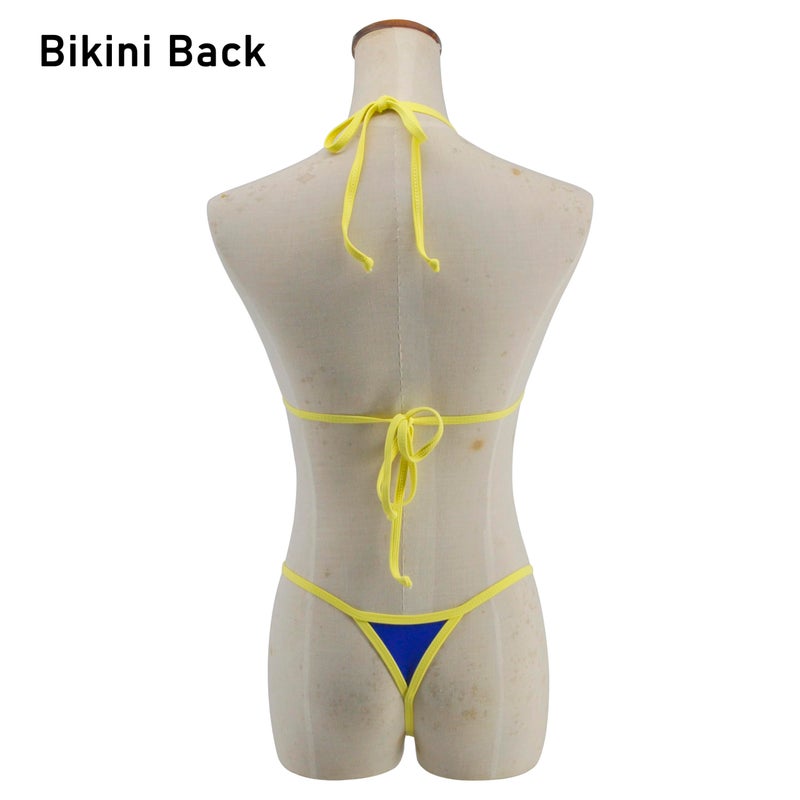 SHERRYLO Micro Bikini Extreme G String Micro Bikinis for Women Sexy Mini Bathing Suit for Tanning Novelty Swimsuit - Image 4