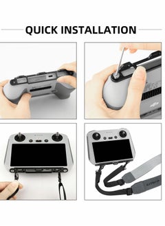 Y&D حبل للرقبة لطائرة DJI Mini 3 Pro Drone، بدون استخدام اليد مع مشبك مشبك من سبائك الألومنيوم  - Image 3