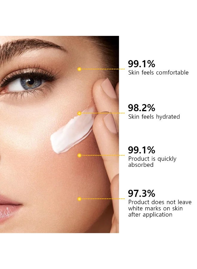 danliss Sunscreen With Snail Essence-Sun Cream SPF 50 Face-Suncream Factor 50-Water, Sweat and Sand Resistant- Ski Sun Screen For Travel-Sun Cream For Woman Man-Once a Day Sunscreen-Sunscreen-SPF50+ - Image 2