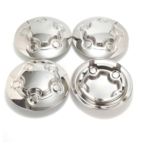 GTOWNWORKS Wheel Center Cap for Ford Crown Victoria Ranger Taurus PI Explorer PI 1988-2020 17" Rim Hubcap Covers PN: 3W73-1A096 3W7Z-1130 F87A-1A096, 4 PC, Chrome - Image 1