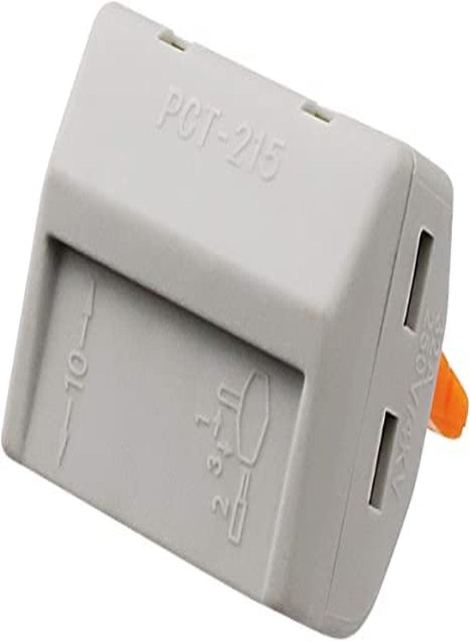 Sugalsu Lever Wire Connectors for Solid and Stranded Wires, Compact Fire Retardant Quick Disconnect Wire Connectors, PCT-215 (Pack of 20) - Image 4