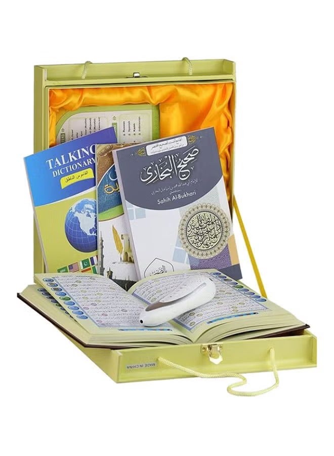 قلم قارئ للقرآن مع كتب باللغة العربية متعدد الألوان - Image 1