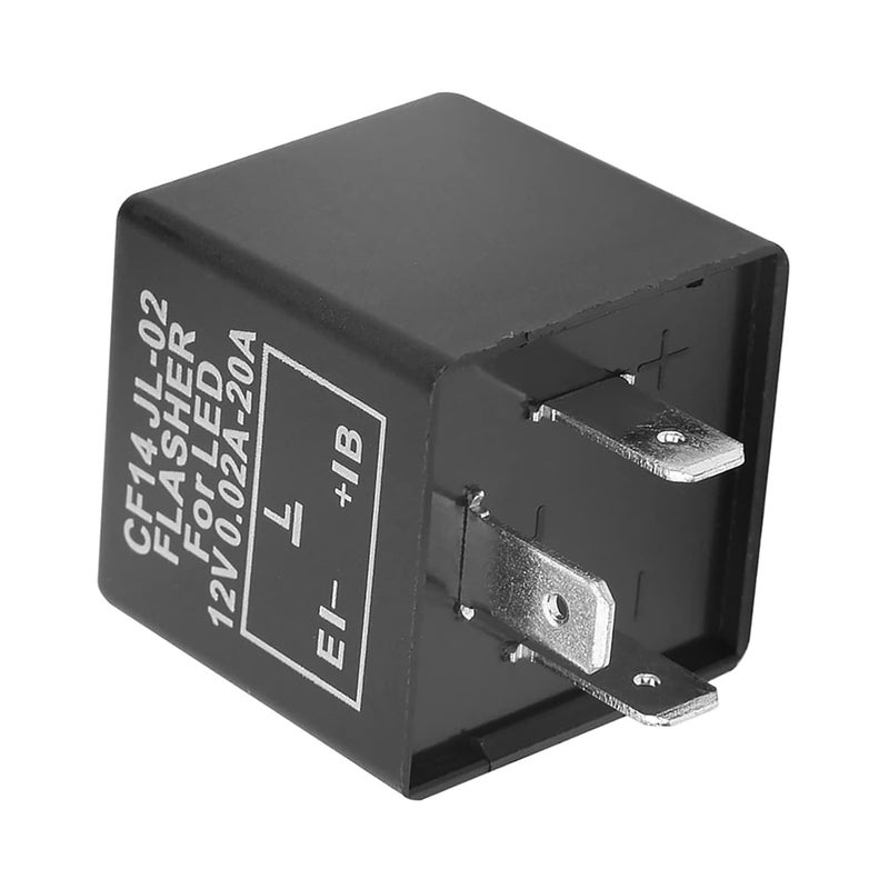 CF14 JL02 3 Pin LED Flasher Relay Fix Hyper Flash for Car Truck Turn Signal Lights 12V - Image 4