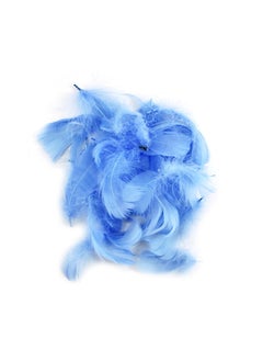 Feather Confetti - 5g Serene Blue Color Elevate Your Celebrations with Tranquil Elegance