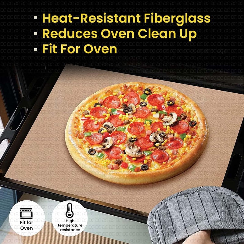 Retailio ورقة صنع الروتي القابلة لإعادة الاستخدام من ريتاليوا - ورقة أوباتو - ورقة هوليجي - حصيرة خبز مقاومة للحرارة - حصيرة لف الشباتي - حصيرة بوران بولي - حصيرة للشواء - ورقة تفلون 1 - Image 3