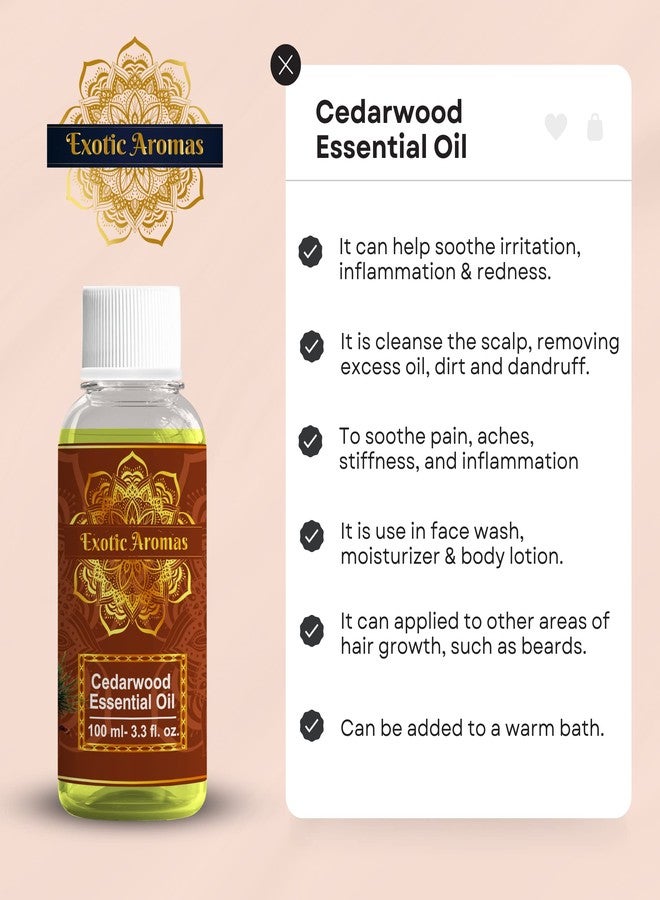 Exotic Aromas Cedarwood Essential Oil,100 Ml - Image 4