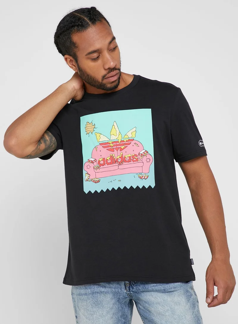 adidas Originals Beavis and Butthead T-Shirt