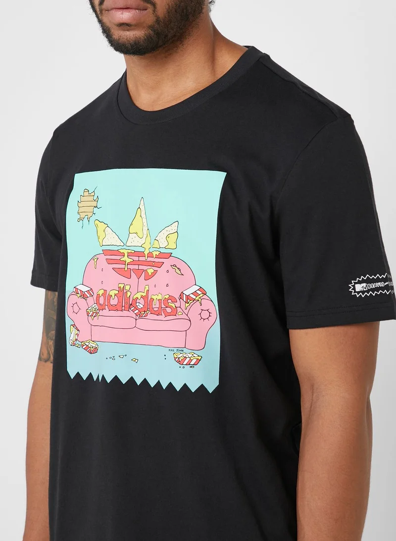 adidas Originals Beavis and Butthead T-Shirt