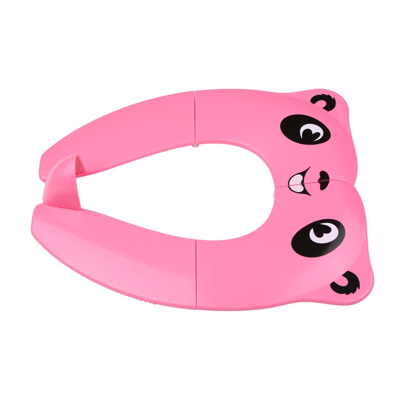 Potty Training Seat Folding Portable Toilet Seat Cover Non-Slip with Splash Guard for Baby, Toddlers and Kids with Drawstring Bag - Image 4
