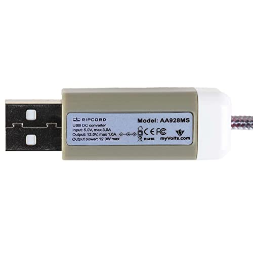 MyVolts Ripcord USB to 12V DC Power Cable Compatible with Elektron Digitakt/Digitone/Digitone Keys/Octatrack MKII - Power Your Gear from USB - Image 5