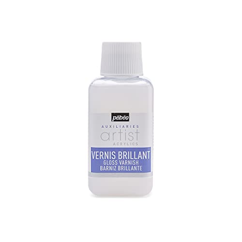 Pebeo Artist Acrylics Auxiliaries Gloss Varnish, 250-Milliliter - Image 3