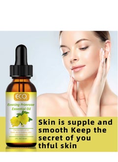 ECO Organic Evening Primrose Oil for Face, with Vitamin C , Deep Hydration, Anti-Aging, Reduces Fine Lines and Wrinkles, Improves Skin and Hair 30ml  - Image 2
