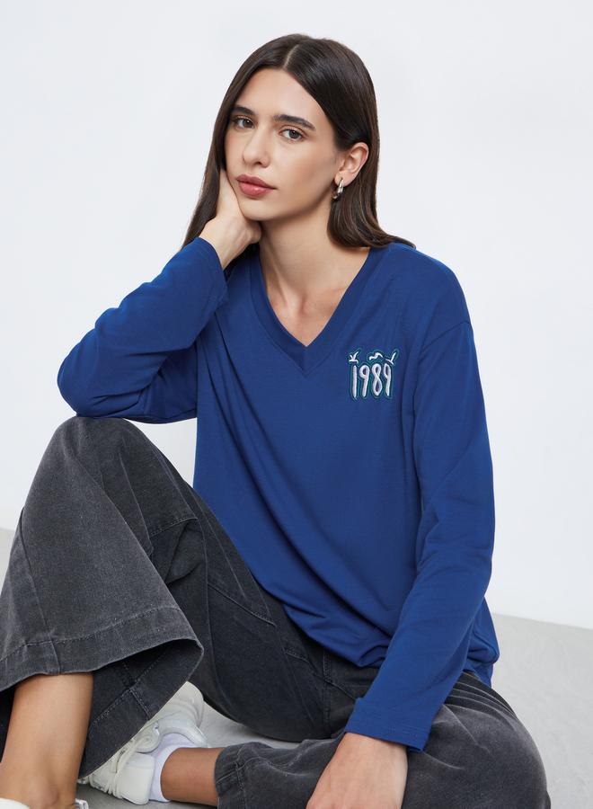 ستايلي تيشيرت مطرز - Image 1