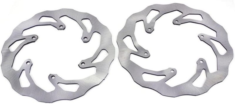 QASULER Motorcycle Brake Disc Rotor Set - Image 3