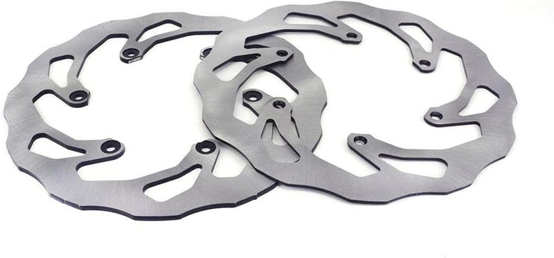 QASULER Motorcycle Brake Disc Rotor Set - Image 2