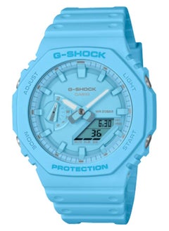 CASIO Analog Octagon Shape Resin Wrist Watch GA-2100-2A2DR - 45 Mm  - Image 1