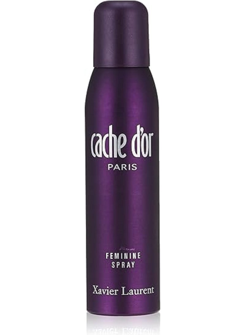 Xavier Laurent Cache D'OR Paris by Xavier Laurent 150 ml Perfume Spray Made in France - Image 1