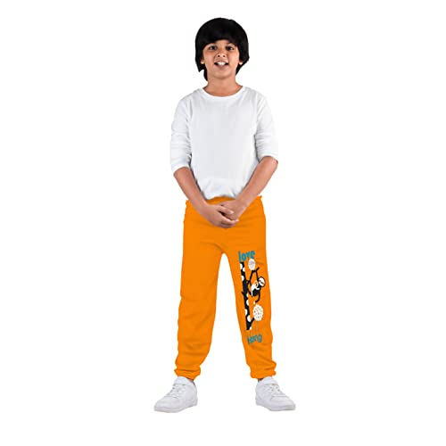 KYDA KIDS® Boys 100% Cotton Printed Track Pants | Elastic Waist Loose Fit Kids Casual Summer Trousers | Multicolor Combo (Pack of 5) - Image 5