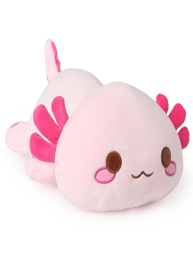 Onsoyours Cute Axolotl Plush, Soft Stuffed Animal Salamander Plush Pillow, Kawaii Plush Toy for Kids (Pink Axolotl A, 13") - Image 1