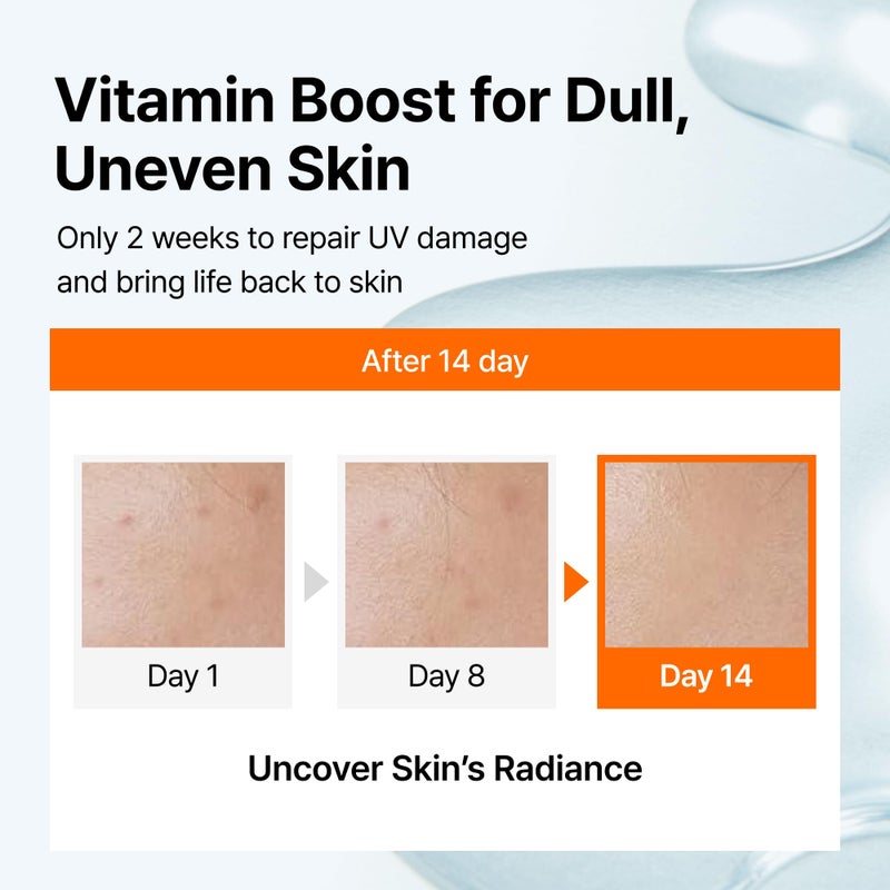 DearKlairs Freshly Juiced Vitamin Drop, 5% Hypoallergenic pure vitamin C serum, 1.18oz | Ascorbic acid, antioxidant for face, korean skincare - Image 4