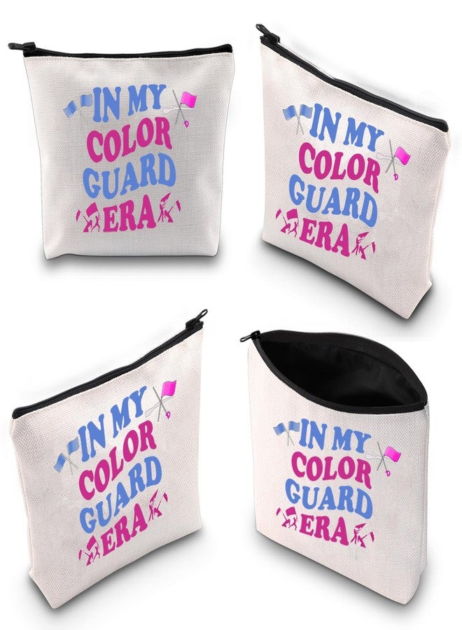 XYANFA Color Guard Makeup Bag Flag Girl Gift Senior Color Guard Gift Birthday Zipper Pouch In My Color Guard Era Color Guard Mom Gift (IN MY COLOR GUARD) - Image 5
